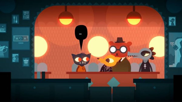 Night in the woods