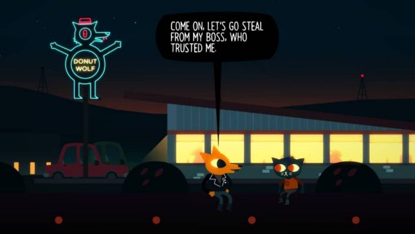 Night in the woods