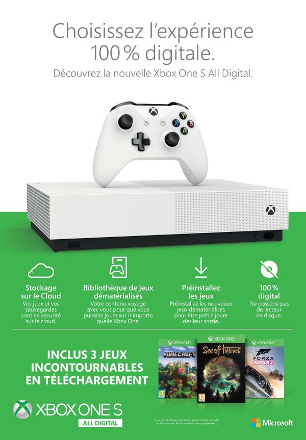  Xbox One S All-Digital