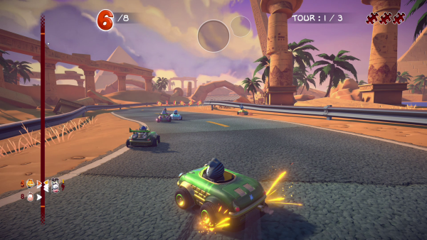 Garfield kart furious racing